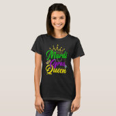 Mardi Gras Queen Carnivals Festival Women Costume  Tシャツ (正面フル)