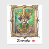 Mardi Gras Realm Portraits - The Artist Dali シール (シート)