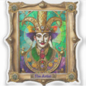 Mardi Gras Realm Portraits - The Artist Dali シール (正面)