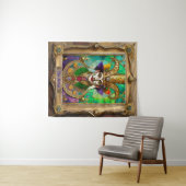 Mardi Gras Realm Portraits - The Artist Dali タペストリー (インサイチュ(横))