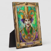 Mardi Gras Realm Portraits - The Artist Dali フォトプラーク (側面)