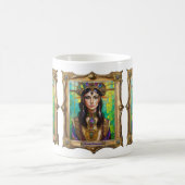 Mardi Gras Realm Portraits - The Creole Princess コーヒーマグカップ (中央)