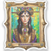 Mardi Gras Realm Portraits - The Creole Princess シール (正面)