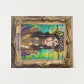 Mardi Gras Realm Portraits - The Creole Princess タペストリー (正面(横))