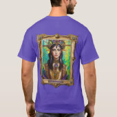 Mardi Gras Realm Portraits - The Creole Princess Tシャツ (裏面)
