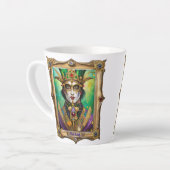Mardi Gras Realm Portraits - The King カフェラテマグ (左アングル)