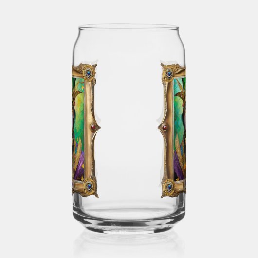 Mardi Gras Realm Portraits - The King ガラス缶 (右)