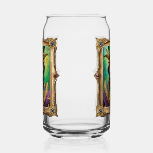 Mardi Gras Realm Portraits - The King ガラス缶 (左)