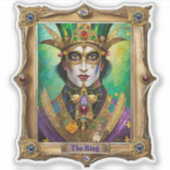 Mardi Gras Realm Portraits - The King シール (正面)
