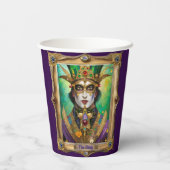 Mardi Gras Realm Portraits - The King 紙コップ (裏面)