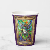 Mardi Gras Realm Portraits - The Priestess 紙コップ (裏面)