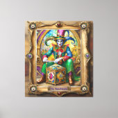 Mardi Gras Realm Portraits - The Time Traveler キャンバスプリント (正面)