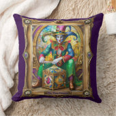 Mardi Gras Realm Portraits - The Time Traveler クッション (ブランケット)