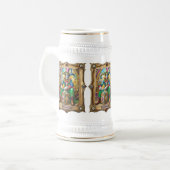 Mardi Gras Realm Portraits - The Time Traveler ビールジョッキ (正面左)