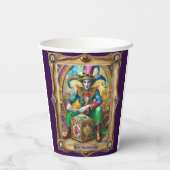 Mardi Gras Realm Portraits - The Time Traveler 紙コップ (裏面)