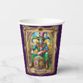 Mardi Gras Realm Portraits - The Time Traveler 紙コップ (正面)