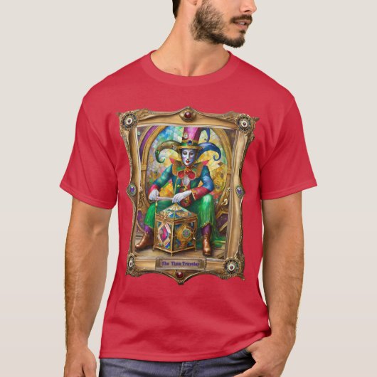 Mardi Gras Realm Portraits - The Time Traveler Tシャツ (正面)