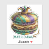 Mardi Gras Royal Macaron シール (シート)