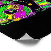 Mardi Gras Six Seven 6 7 Matching Costume Couple M ポスター (角)