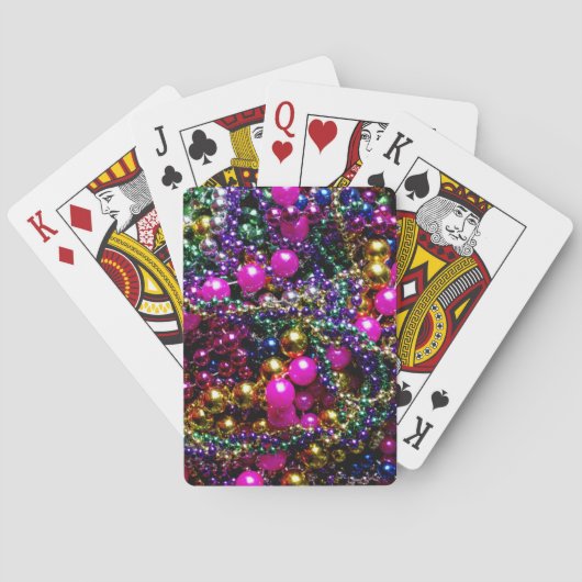 Mardi Gras「throws」トランプ トランプ (裏面)