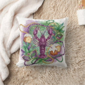 Mardi Gras Watercolor Celebration  クッション (ブランケット)