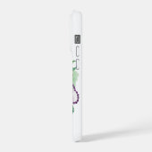 Mardi Gras Watercolor Celebration  iPhoneケース (左側面)