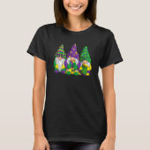 Mardi Gras with My Gnomies Mardi Gras Three Gnomes Tシャツ (正面)