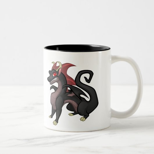 Mardukのドラゴンのマグ ツートーンマグカップ (右)