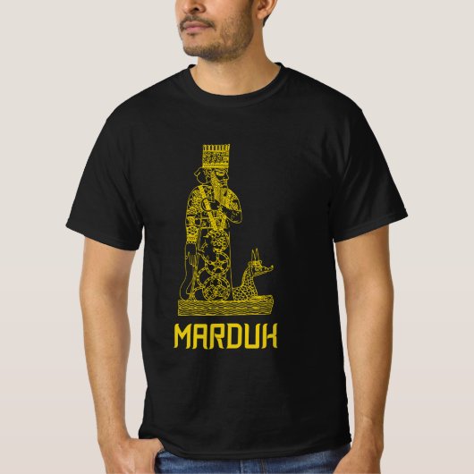 Marduk the Babylonian king of the gods Tシャツ (正面)