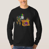 Mardy Gras Construction Celebrations Fat Tuesday P Tシャツ (正面)