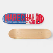 MARECHAL JMT PARIS 7 3/4" スケートボードデッキ (横)