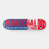 MARECHAL JMT PARIS 7 3/4"スケートボードデッキ スケートボード (横)