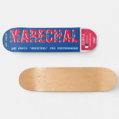 MARECHAL JMT PARIS 8 1/4" スケートボードデッキ (横)