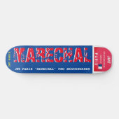 MARECHAL JMT PARIS 8 1/4" スケートボードデッキ (横)