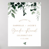 MAREE緑のジェンダーがウェルカムサインを明らかにする ポスター (正面)