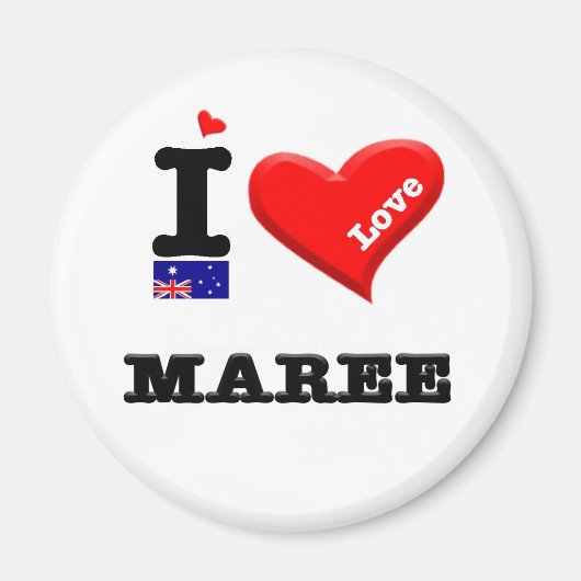 MAREE - I Love マグネット (正面)