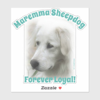 Maremma sheepdog Forever Royal透明ステッカー シール
