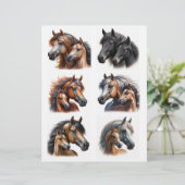 Mares & Foals ・水色の馬フッシーのカット (スタンド正面)