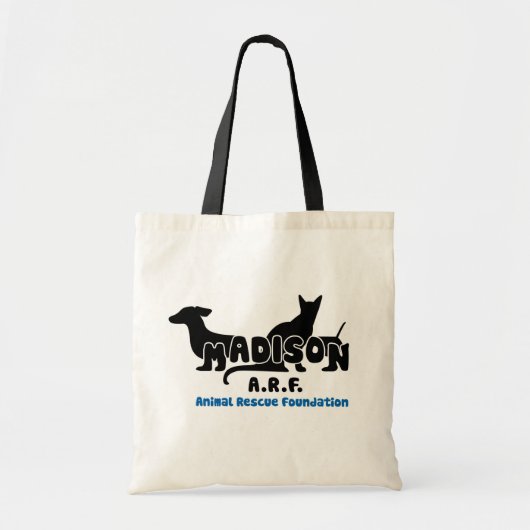 MARFのロゴのトート トートバッグ (正面)