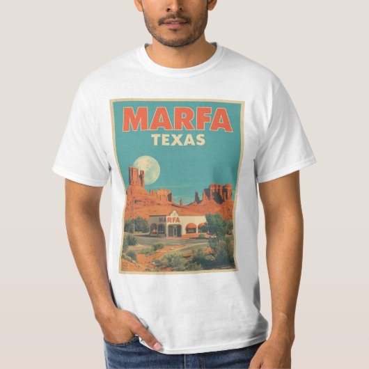Marfa Texas Tシャツ (正面)