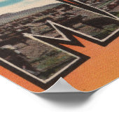 Marfa, TexasLarge Letter ScenesMarfa, TX ポスター (角)