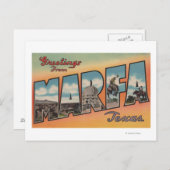 Marfa, TexasLarge Letter ScenesMarfa, TX ポストカード (正面/裏面)