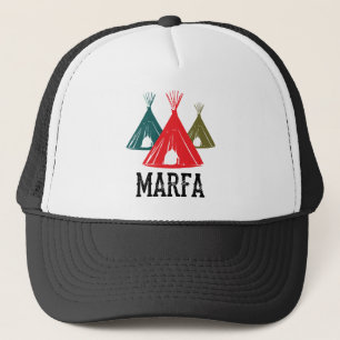 Marfa TXの幽霊はフェスティバルのテキサス州の芸術をつけます キャップ