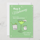 Marg & Matrimonyバチェロレッテ週末旅行 招待状 (正面)