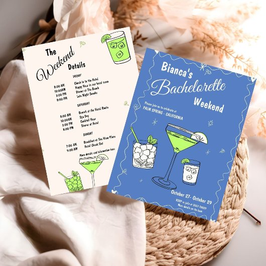 Marg & Matrimonyバチェロレッテ週末旅行 招待状