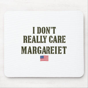 MargaretステートメントTステッカー マウスパッド