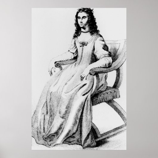 Margaret Cavendish、Newcastle公爵夫人 ポスター (正面)