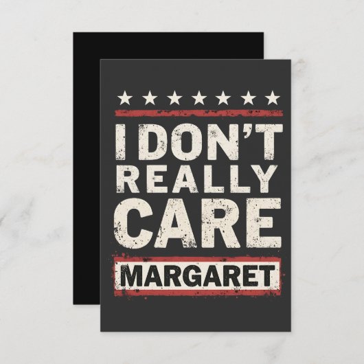 Margaret J.D. Vance VP気にユーモアはあまり得意ではない サンキューカード (正面/裏面)