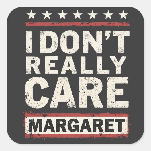 Margaret J.D. Vance VP気にユーモアはあまり得意ではない スクエアシール (正面)