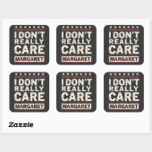 Margaret J.D. Vance VP気にユーモアはあまり得意ではない スクエアシール (シート)